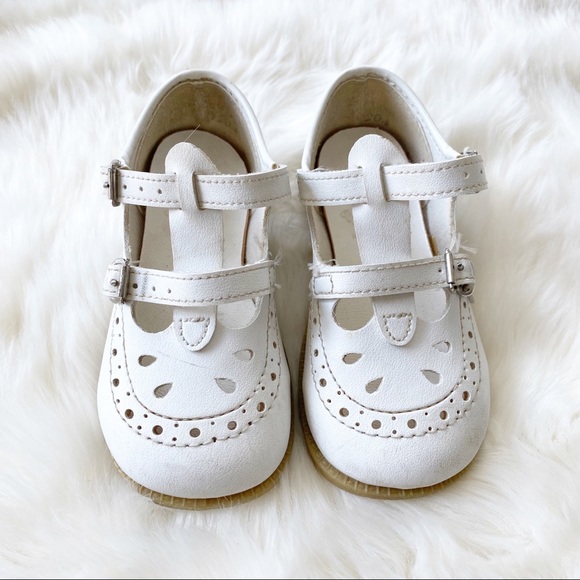 Vintage Superoos double strap Mary Jane baby shoes - Picture 1 of 10